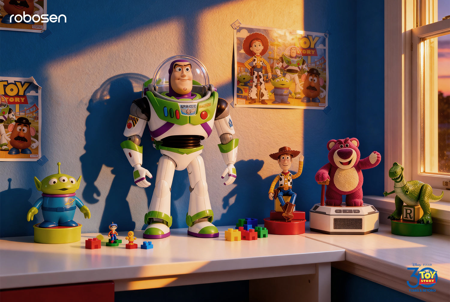 Fans Celebrate 30 Years of Toy Story with Robosen Interactive Robots