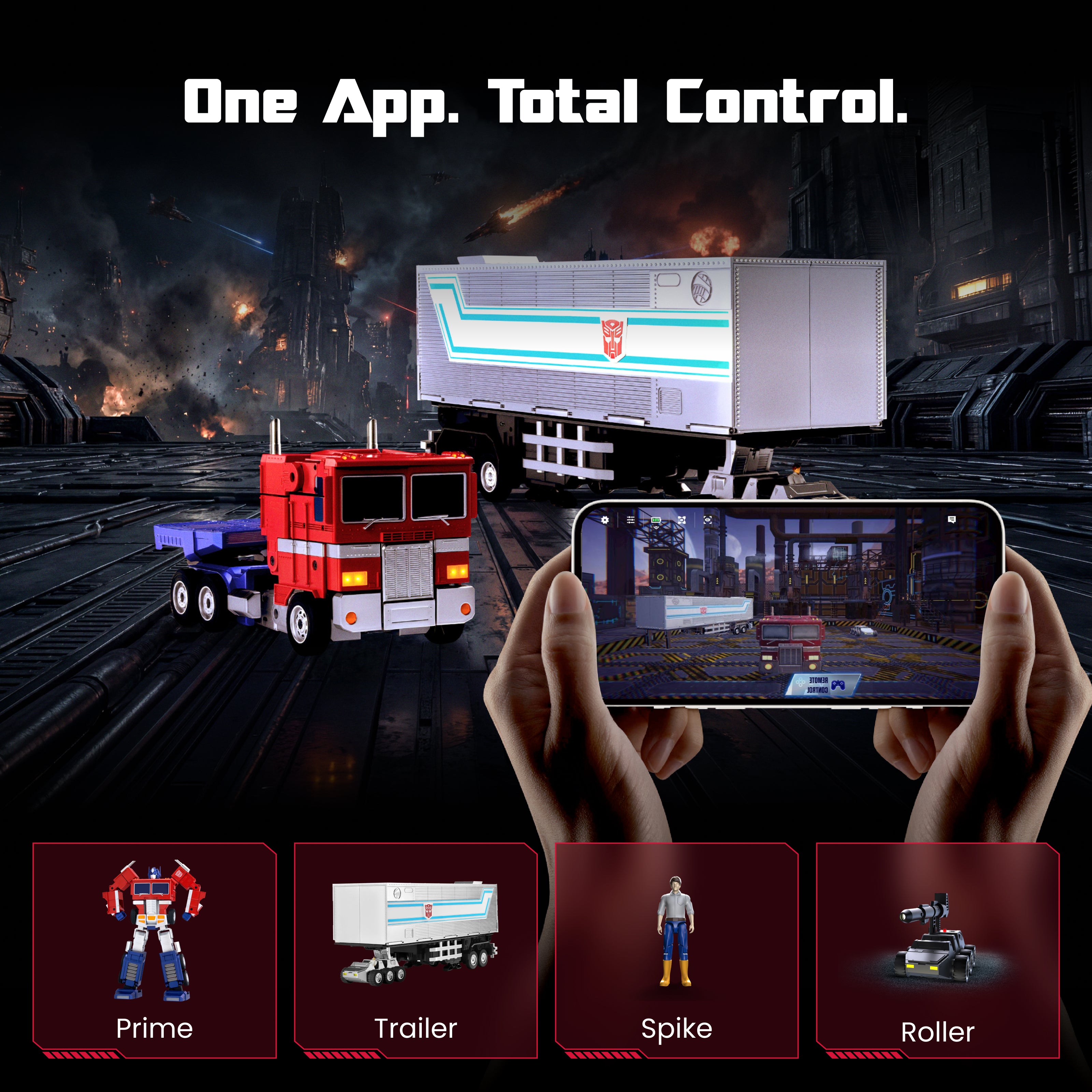 Elite Optimus Prime & Trailer Kit Set