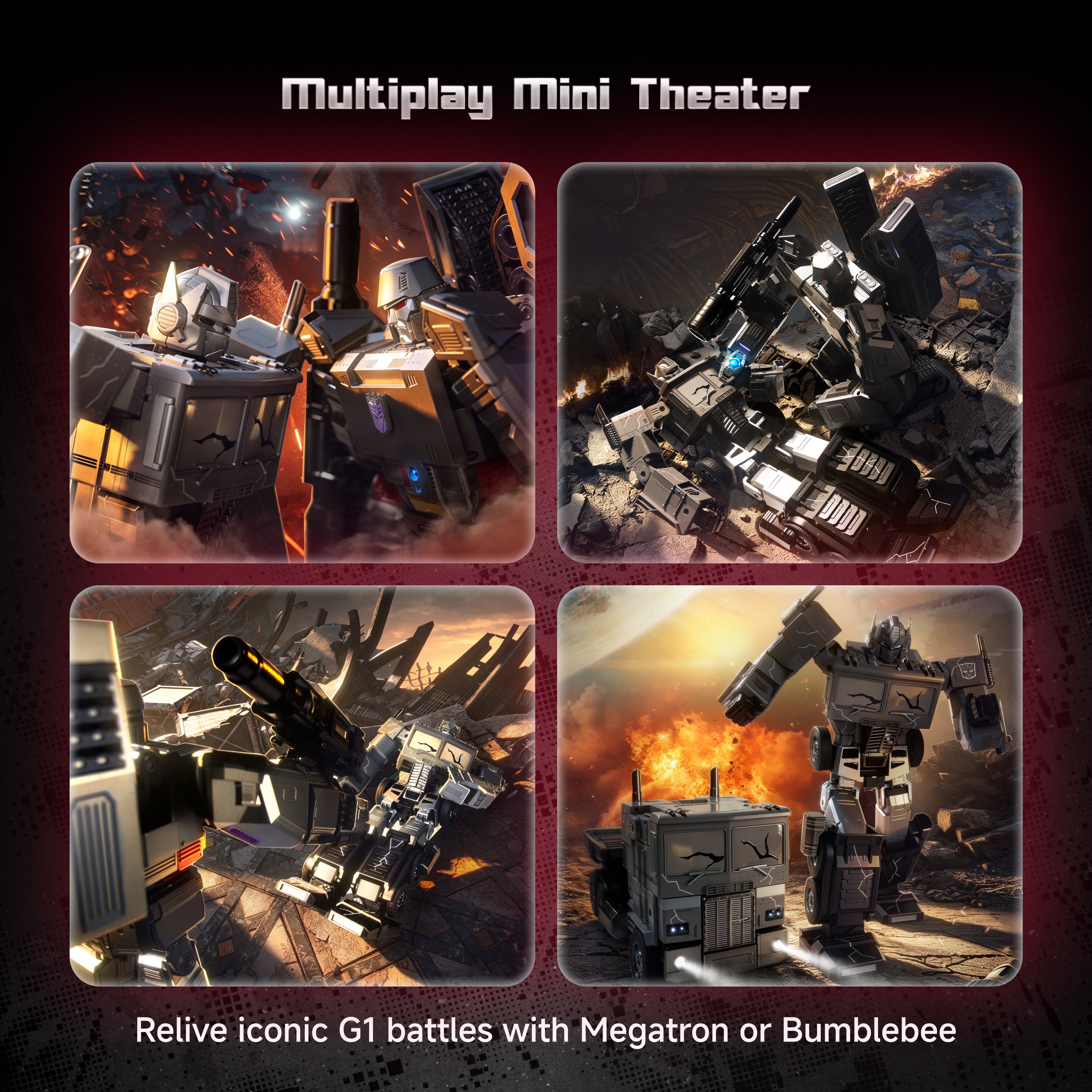Robosen Fallen Leader Optimus Prime G1 Flagship