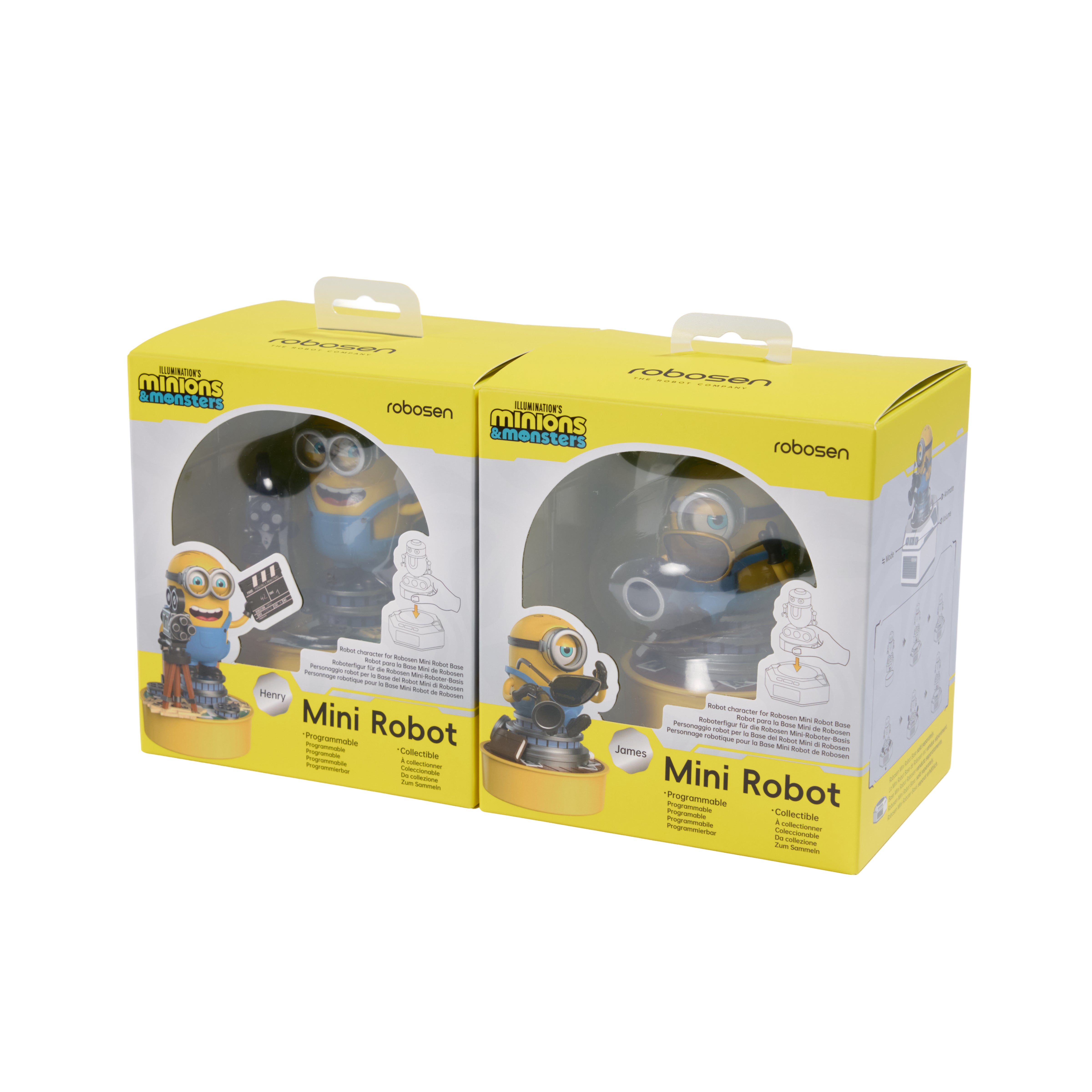 MINI Robot - Minions & Monsters James & Henry Collectible Robots