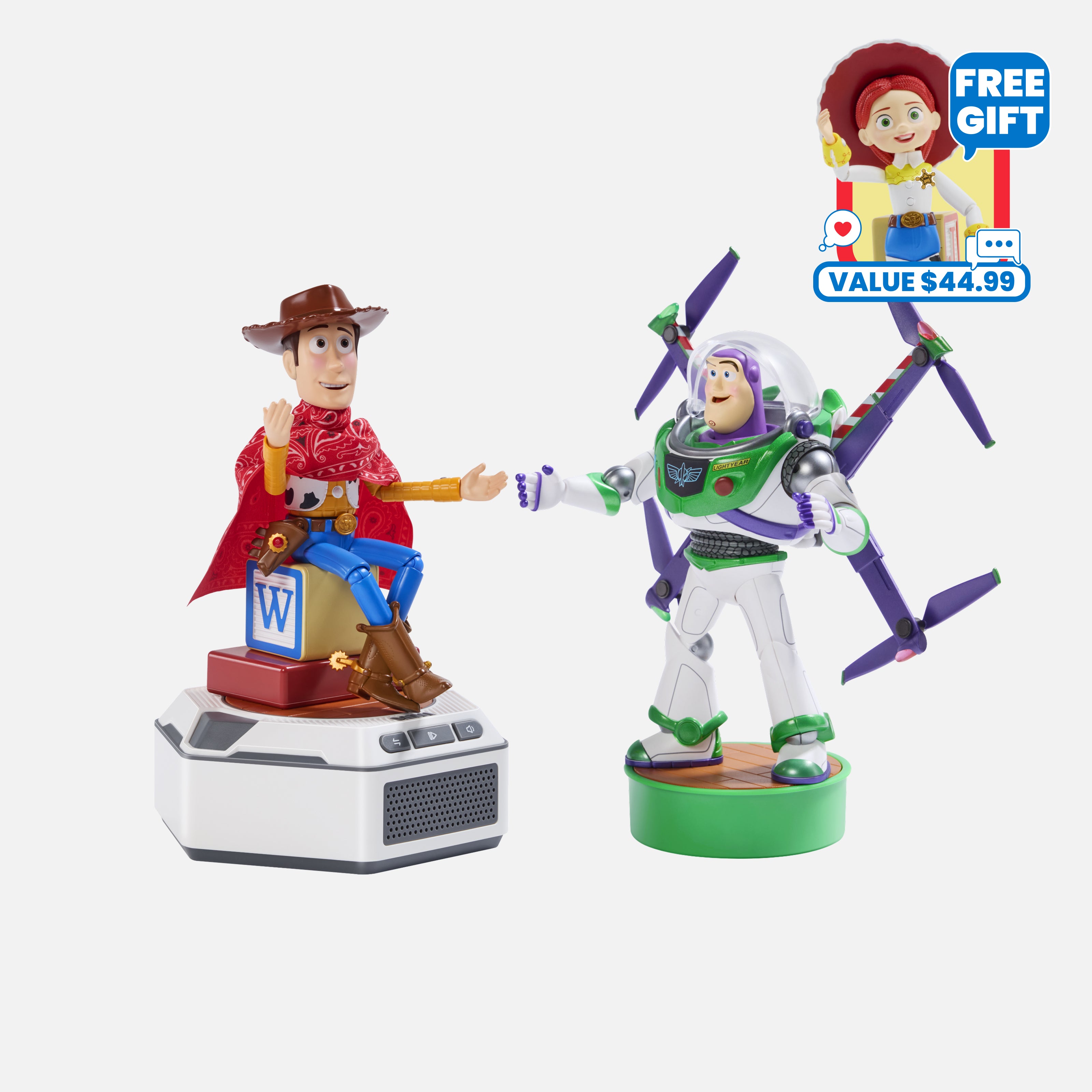 Mini Robot - Toy Story 5 Hi-Tech Buzz Lightyear & Woody Set