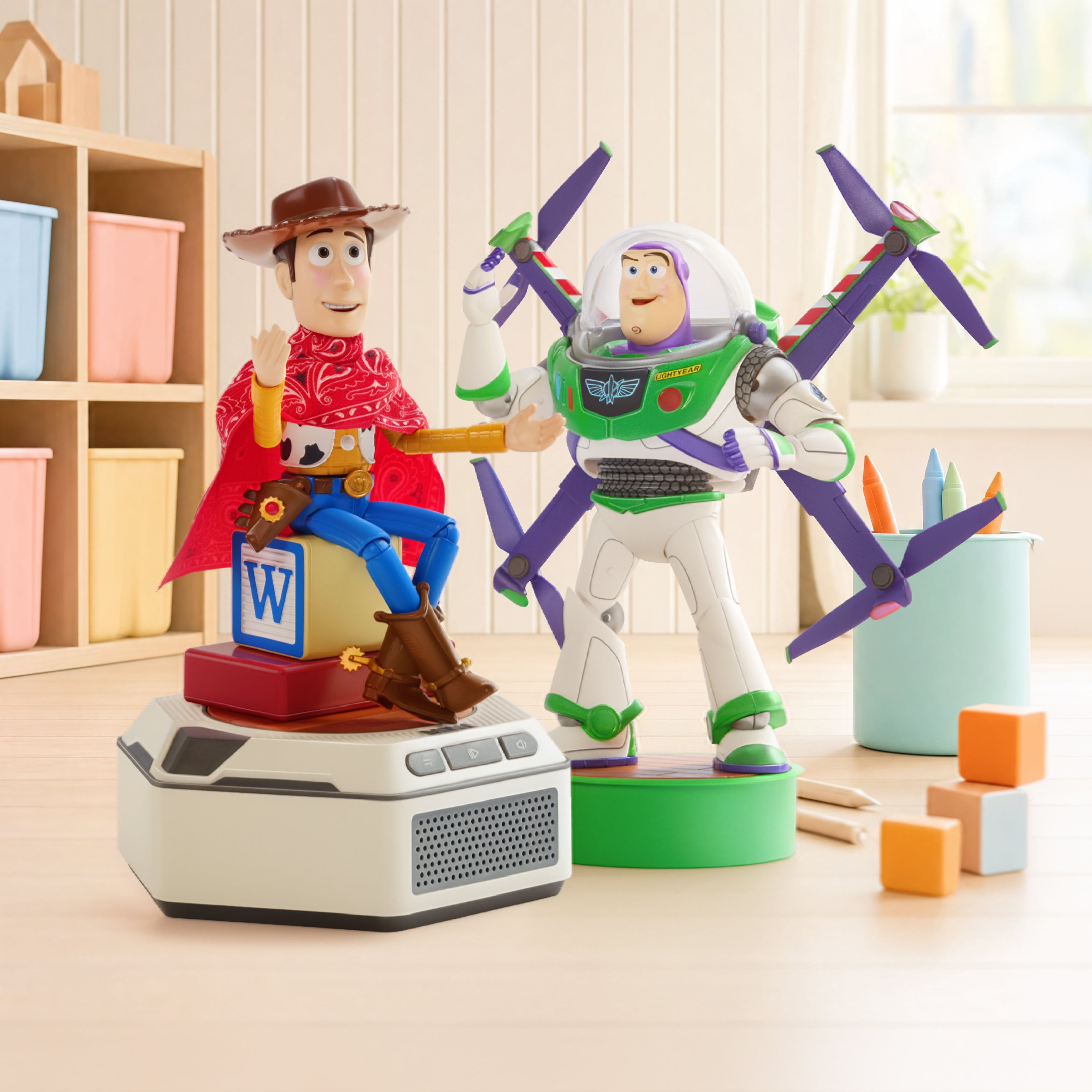 Mini Robot - Toy Story 5 Hi-Tech Buzz Lightyear & Woody Set