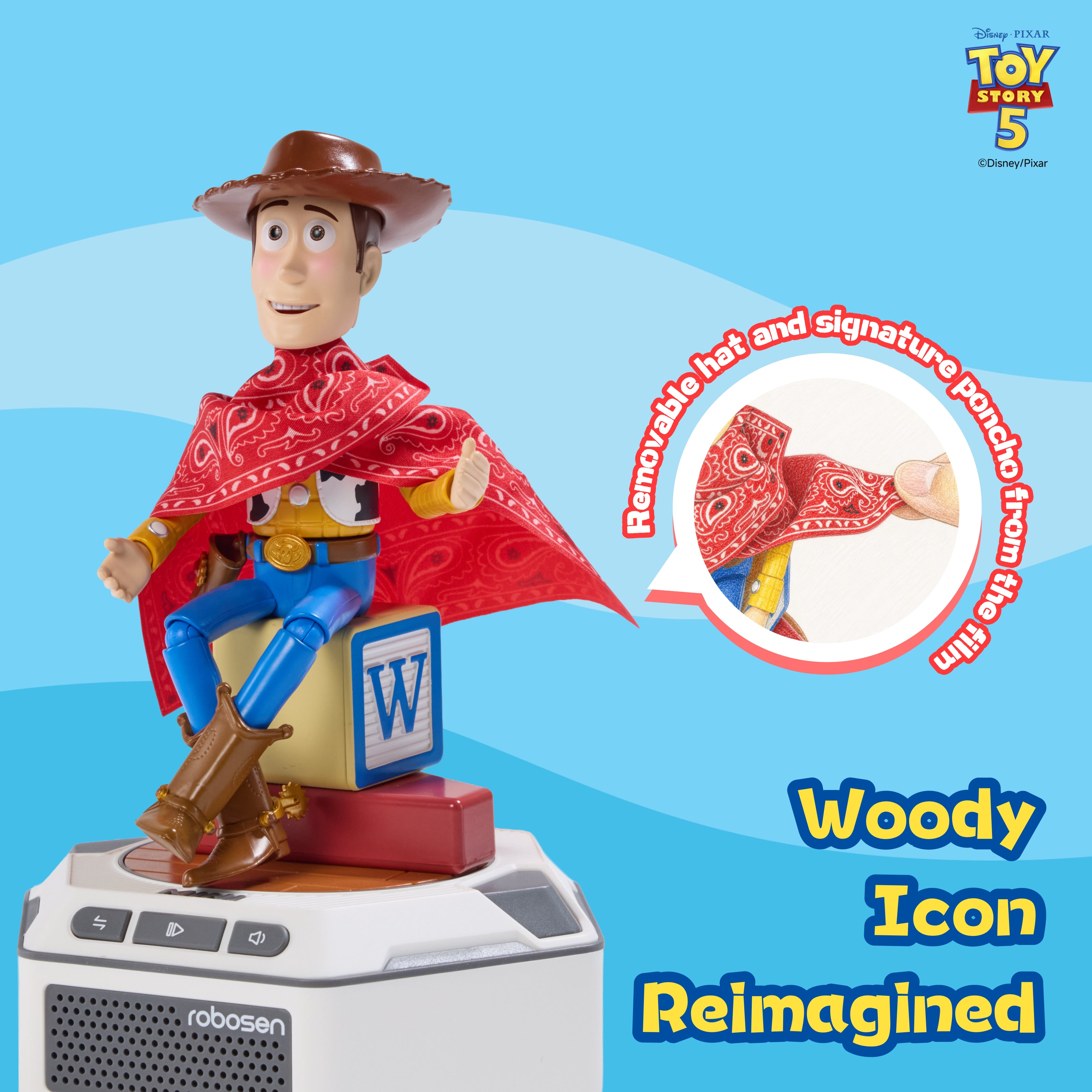 Mini Robot - Toy Story 5 Hi-Tech Buzz Lightyear & Woody Set