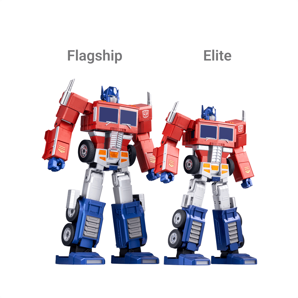Elite Optimus Prime Auto-converting Robot - US Robosen