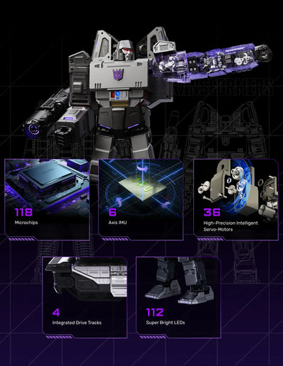 Flagship Megatron Revealing: Exploring the High-Tech Features of the Auto-Converting Robot