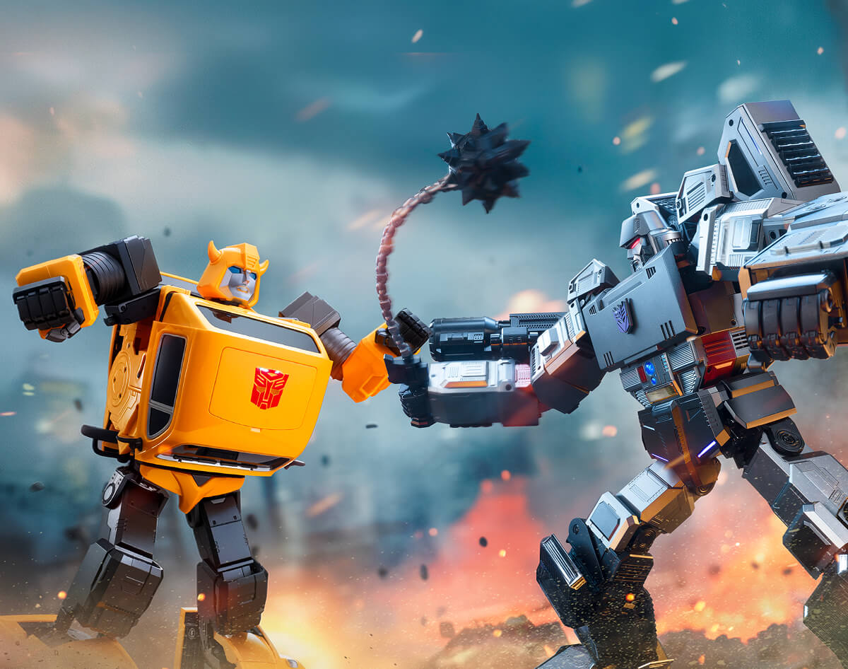 Flagship Megatron + Flagship Bumblebee