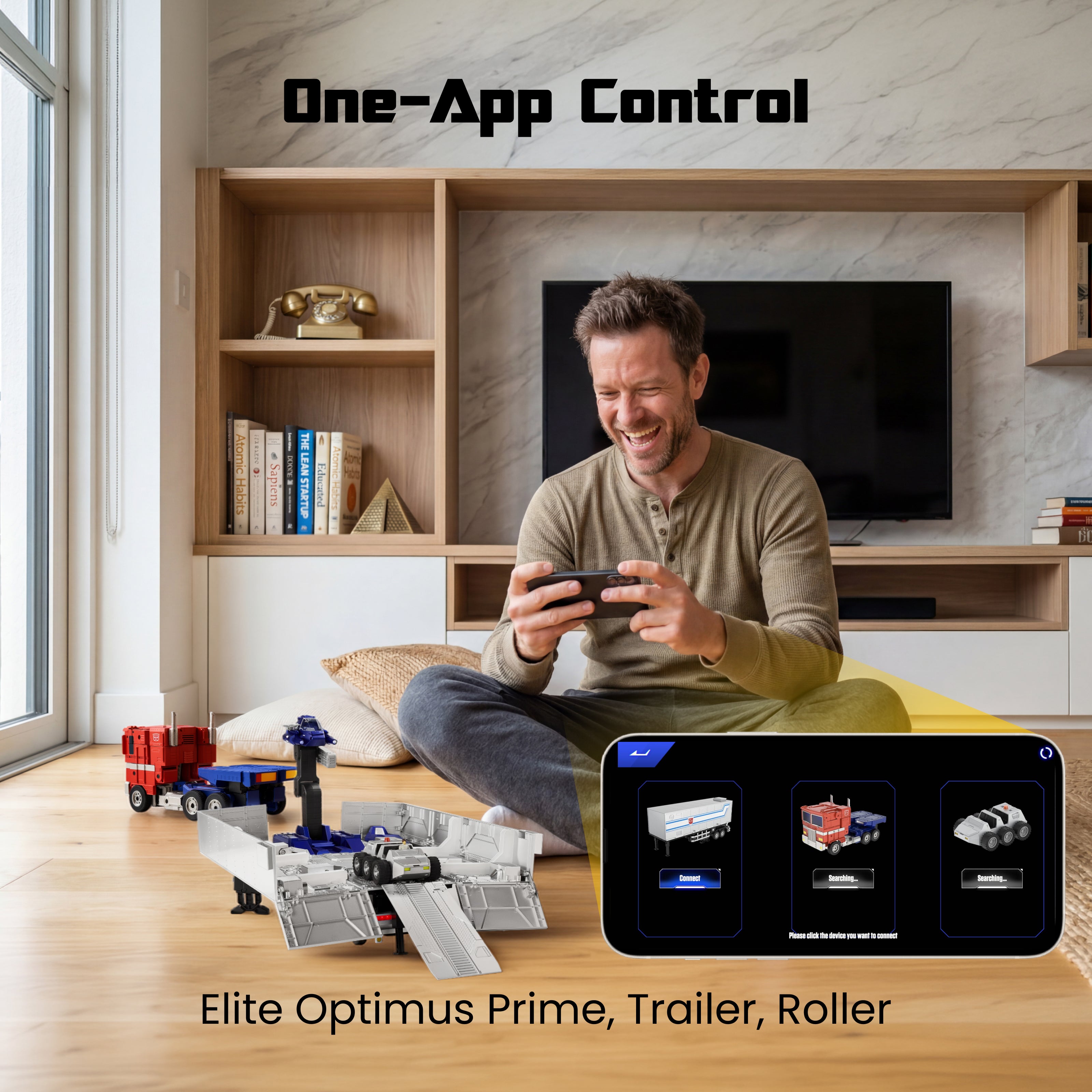 Robosen Elite Optimus Prime Trailer Kit