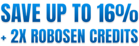Save up to 16% + 2X Robosen Credits