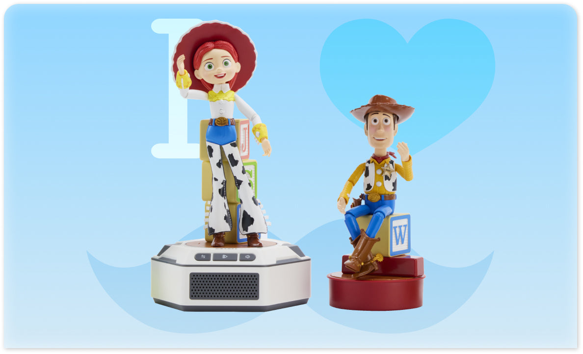 Mini Robot Woody & Jessie Set