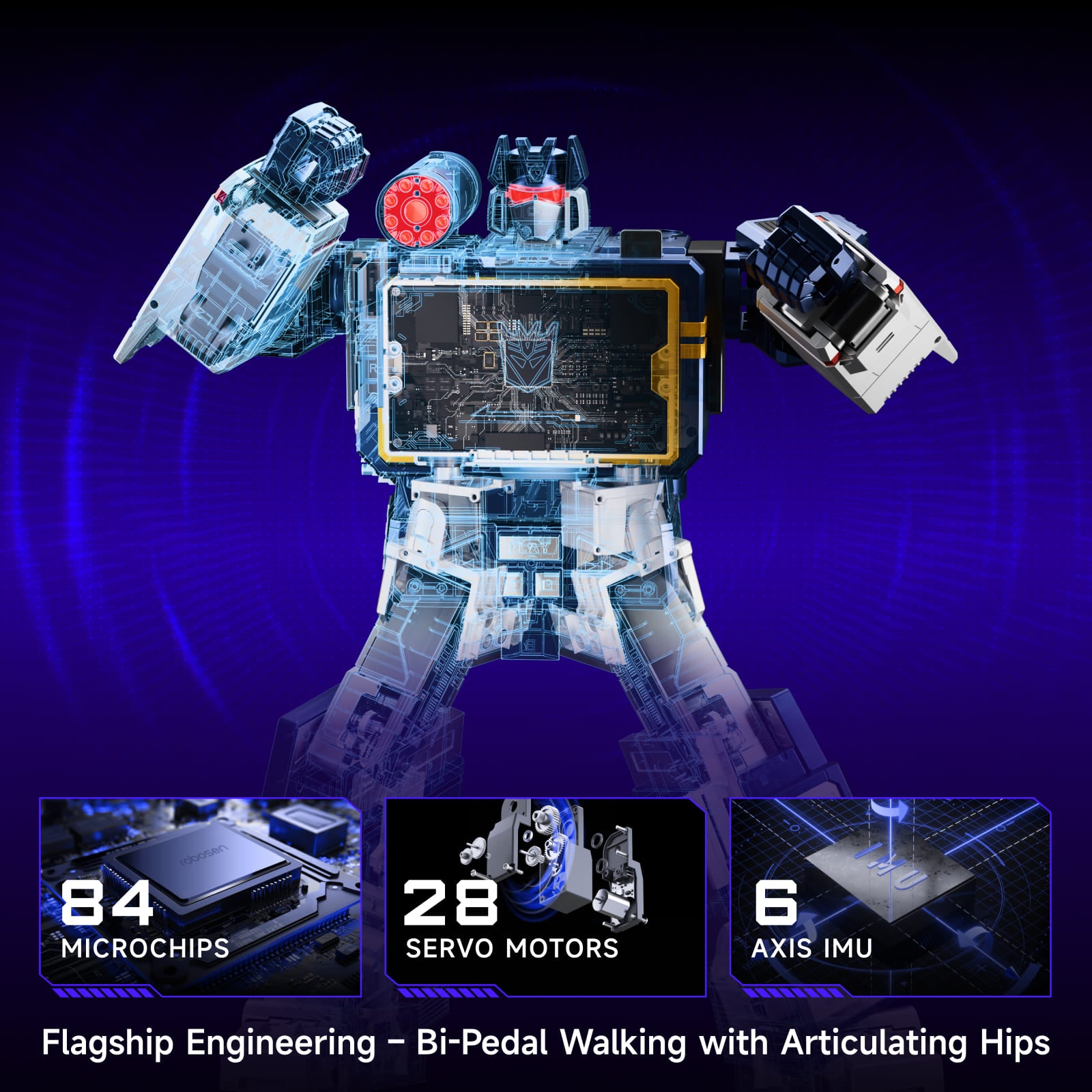 Flagship Soundwave Auto-Converting Robot