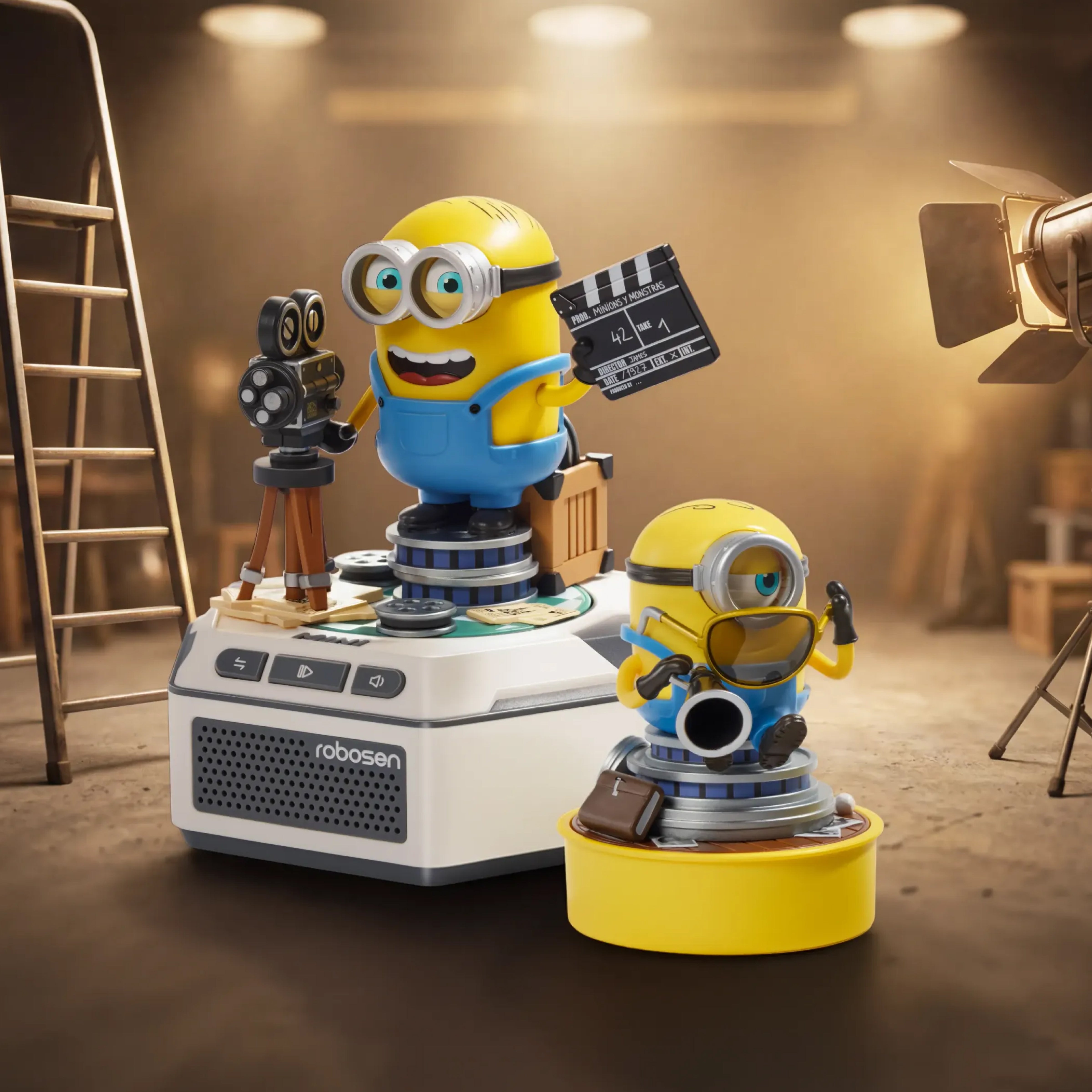 MINI Robot - Minions & Monsters James & Henry Collectible Robots