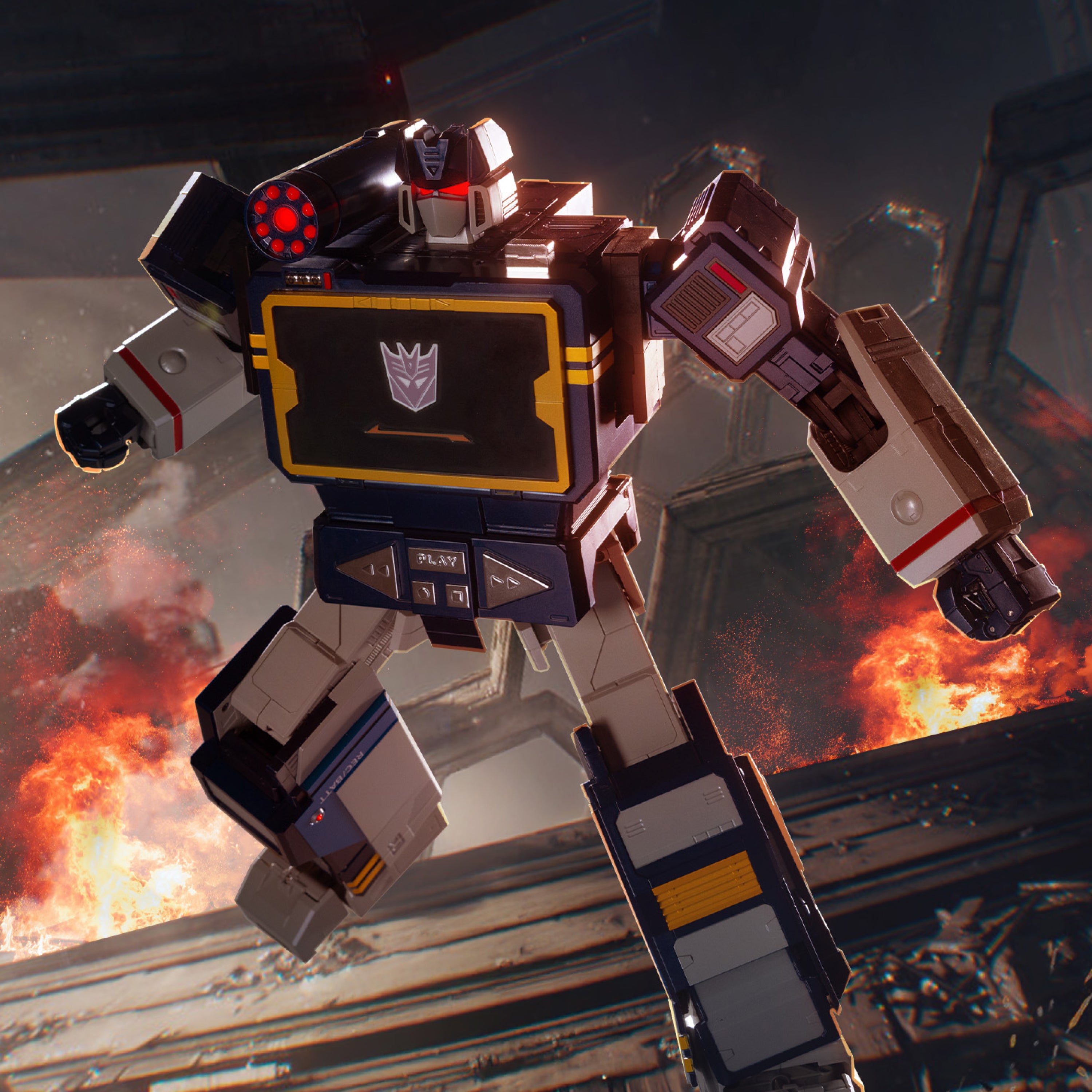 Flagship Soundwave Auto-Converting Robot